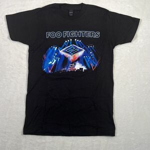Foo Fighters Concrete and Gold 2018 World Tour Concert Black T Shirt Men‎ XS